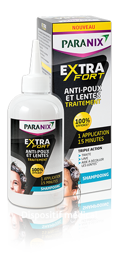 PARANIX ENVIRONNEMENT Spray antiparasitaire, tue les poux et les lentes sur  les tissus 150 ml
