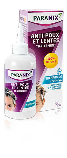 Le shampoing préventif anti-poux Parasidose a été spécifiquement